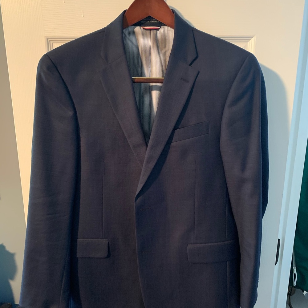 Dark Blue Suit Jacket